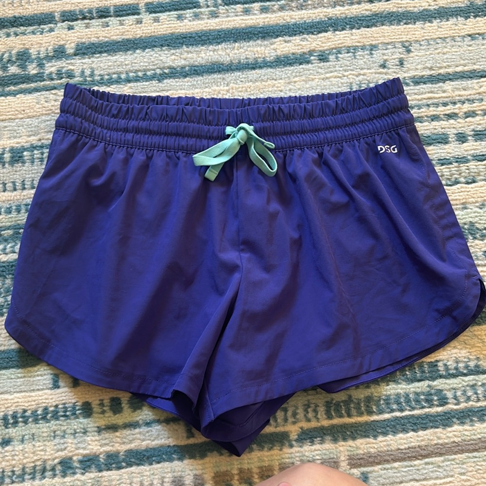 Purple DSG running shorts size S. Only worn a couple of times great condition.